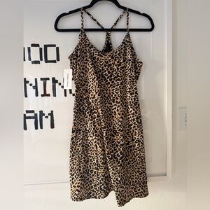 NWT Outdoor Voices Leopard Print athletic dress